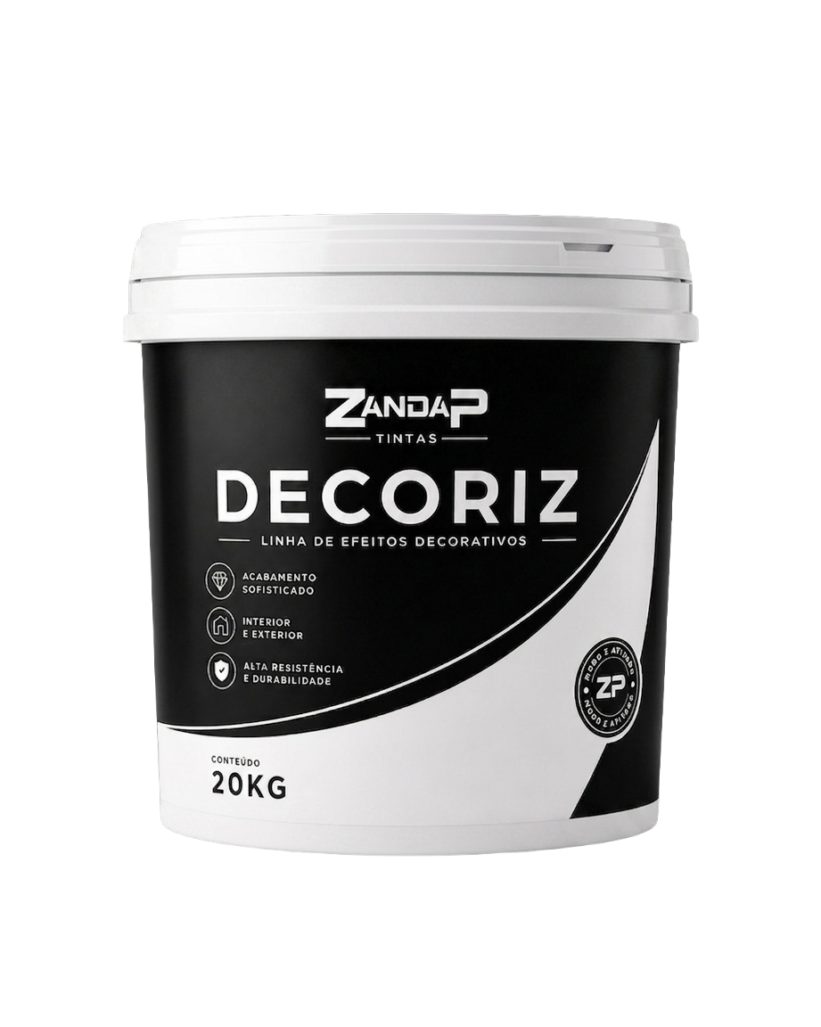 Balde Decoriz, linha de efeitos decorativos Zandap